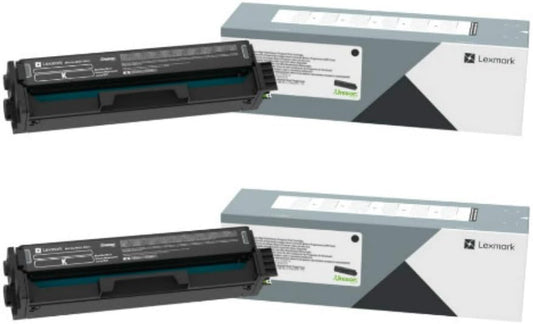 Lexmark 20N10K0 Black Return Program Toner Cartridge 2-Pack for CS331, CX331