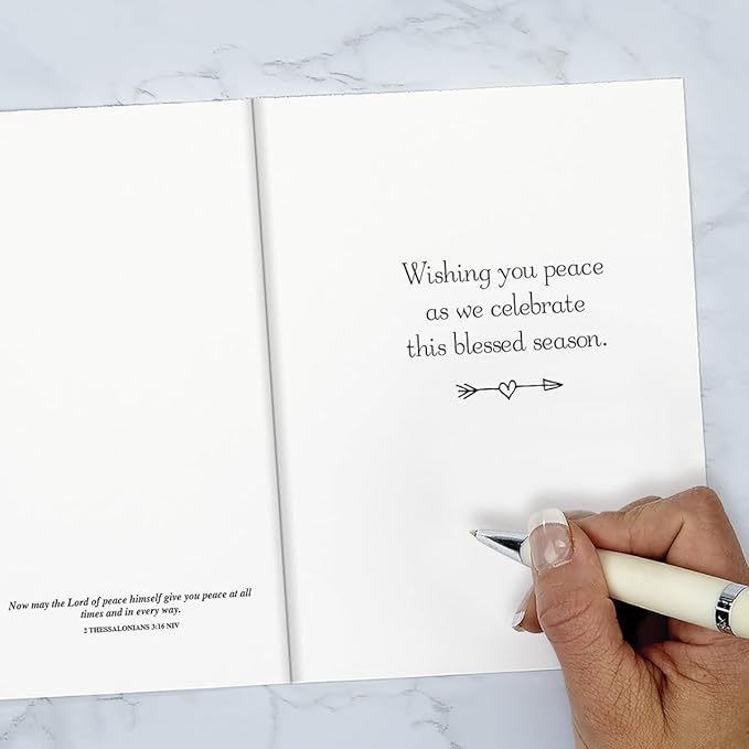 Current Peace Dove Religious Christmas Cards with Envelopes © Mary Engelbreit - Set of 18 Large 5 x 7-Inch Folded Cards, Holiday Greeting Card Value Pack