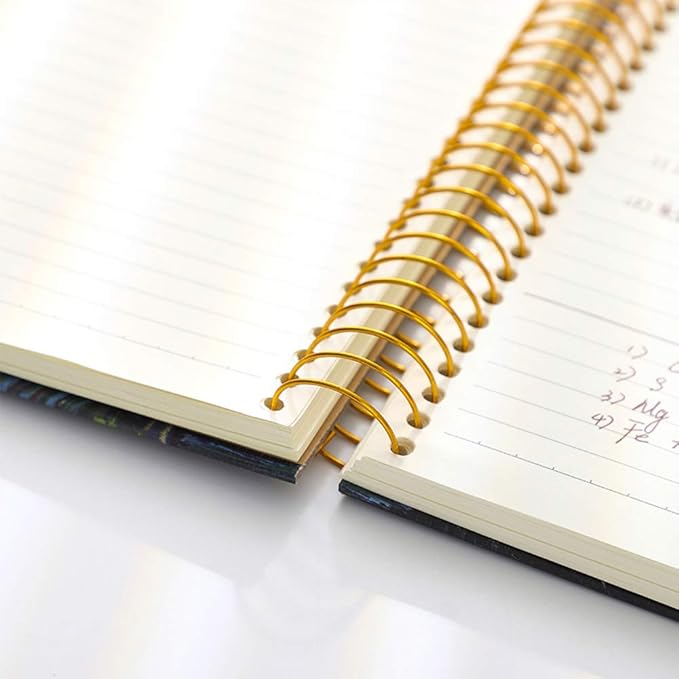 Sunflower Gifts for Women Van Gogh Notebook Hardcover Spiral Notebook Sunflower Journal 10.6" x 7.3" 300 Pages Journal Wide Ruled Notebook for Work,Gift,Office