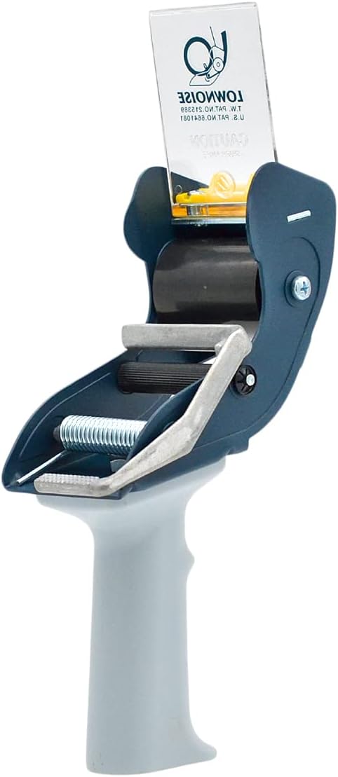 WOD SNC-289N 2" Mousetrap Low Noise Carton Sealing Packaging Tape Silent Gun Dispenser with Safety Blade Cover - Ideal for Noise Sensitive Environments: Fits Up to 2 in. Wide (Holds 3 Inch Core)