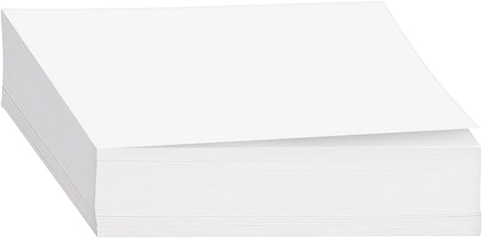 White Memo Sheets, 20lb Paper, 500 Sheets Per Pack (3 x 5)