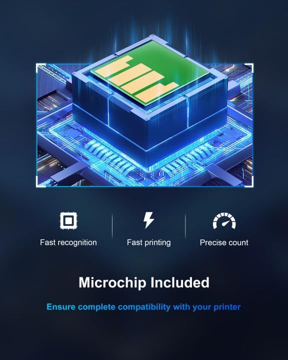 215A Toner Cartridges (with Chip) - Replacement for HP 215A Toner Cartridges 4 Pack for HP 215A work for HP Color Laseret Pro MFP M182nw M183fw M183fdw M155dw M155nw Series Printer（4 Pack, 215a toner）