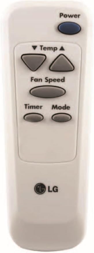 LG LW1224RD 12,000 Window Air Conditioner, 115V, 550 Sq.Ft. (22' x 25' Room Size), Quiet Operation, Electronic Control with Remote, 3 Cooling & Fan Speeds, Auto Restart, 12000 BTU, White