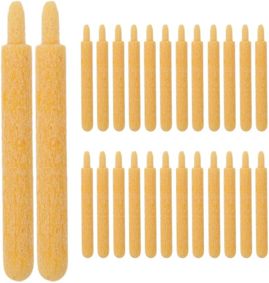 NUOBESTY 30Pcs 3mm Paint Marker Nibs Replacement Tips for Acrylic Paint Markers, Universal Permanent Pen Points, Easy to Replace for Artists, Students, Office Use