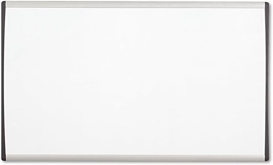 Quartet Dry Erase Board, Magnetic, 30" x 18", Whiteboard, Cubicle, Arc, Aluminum Frame (ARC3018)