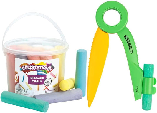 Colorations Giant Chalk and Compass Kit