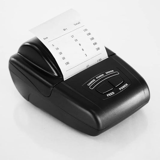 Cassida Universal Cash Handling Thermal Printer. Compatiable with Most Bill Counters (KP-1) Black