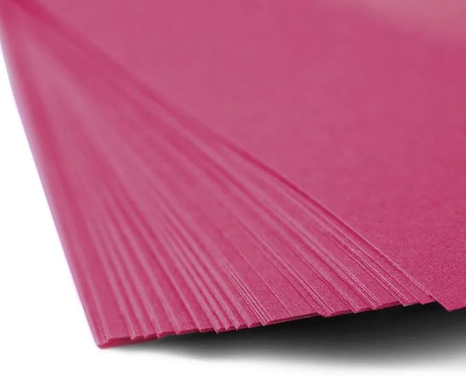 JAM PAPER Colored 24lb Paper - 90 gsm - 8.5 x 11 - Ultra Fuchsia Pink - 100 Sheets/Pack