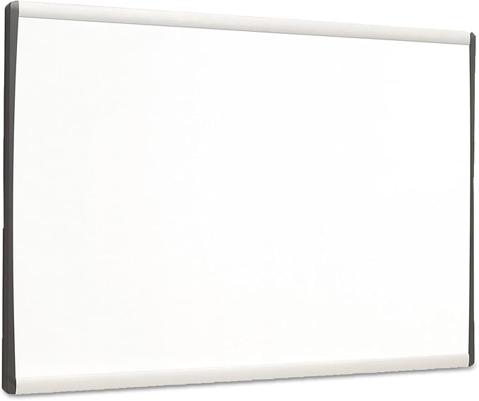 Quartet Dry Erase Board, Magnetic, 24" x 14", Whiteboard, Cubicle, Arc, Aluminum Frame (ARC2414)