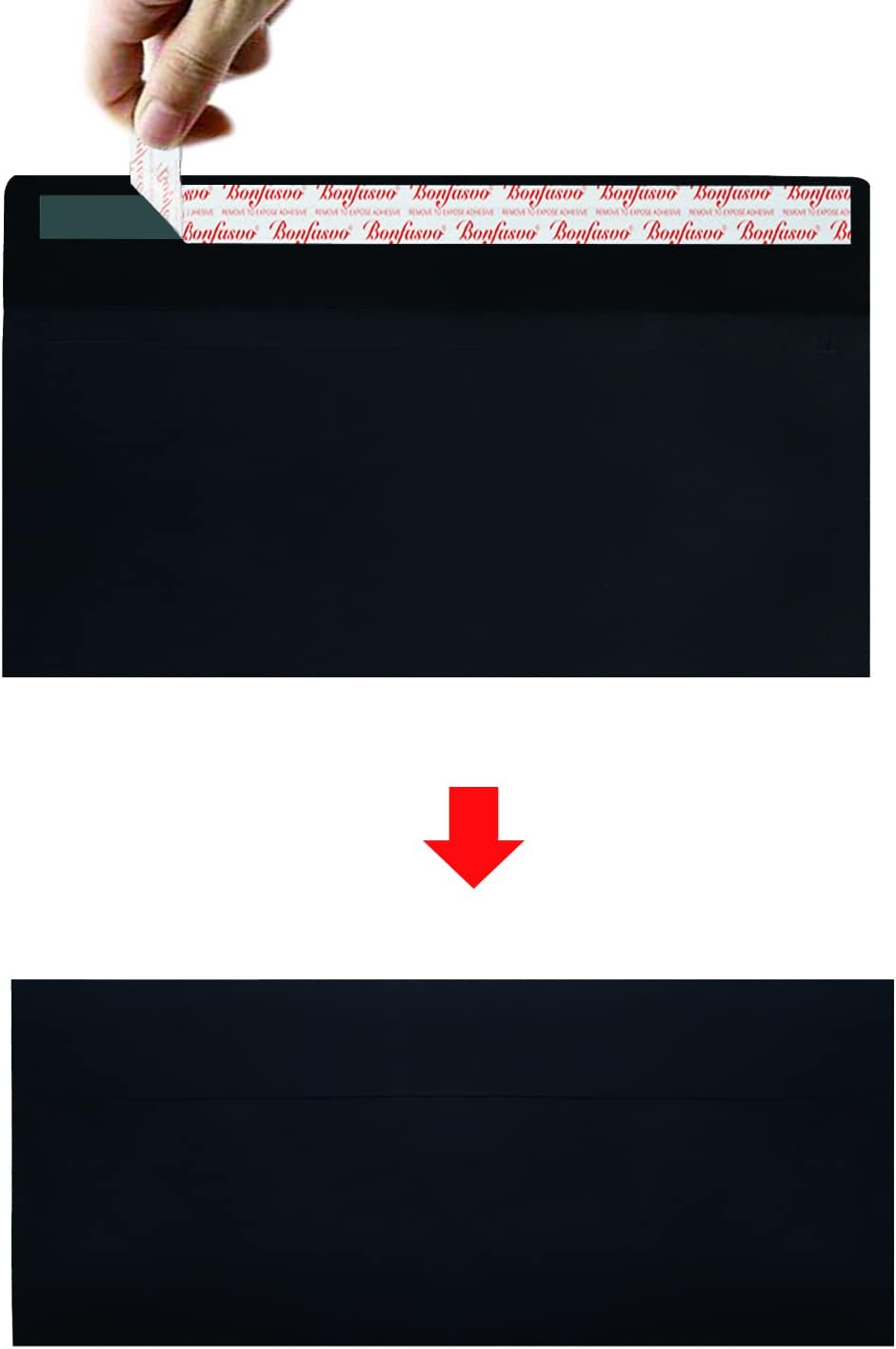 120 Pack #10 Black Security Envelopes 4-1/8 x 9-1/2 inches Self Seal Kraft Windowless Invisible Envelopes Super Strong Quick Seal Envelopes Security Tint Pattern Secure Mailing