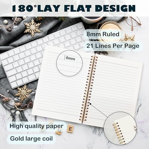 BearCake Bible Christian Journals Floral Notebooks for Women Note Taking,Prayer Journal for Women, His Mercies are New Every Morning,Bible Study Journal for Women 5.5x8.3