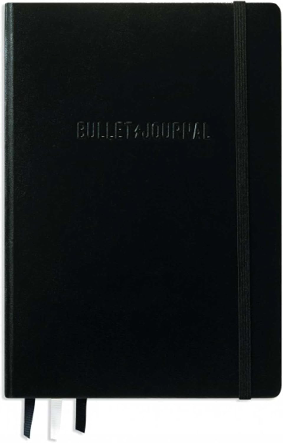 LEUCHTTURM1917 The Official Bullet Journal Edition 2 - Notebook Built for BuJo, Medium A5 204 Pages of 120gsm Paper, with Bujo Pocket Guide (Black)