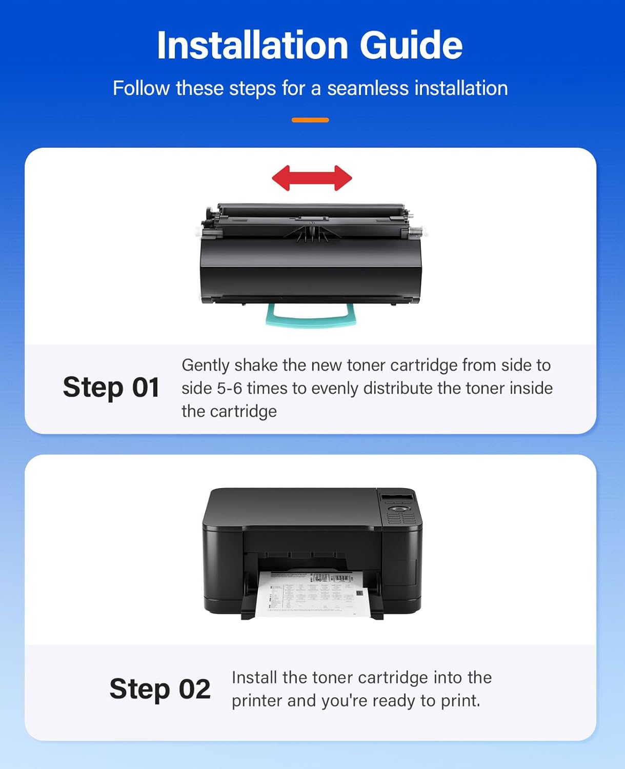 1700 1700N Black Toner Cartridge 1-Pack Compatible Replacement for Dell 1700 1700n 1710 1710n Printer 310-5400 310-5402 310-7039 310-7022 310-5399 310-7023 310-7025 310-5401 310-7038 310-7020 310-7040