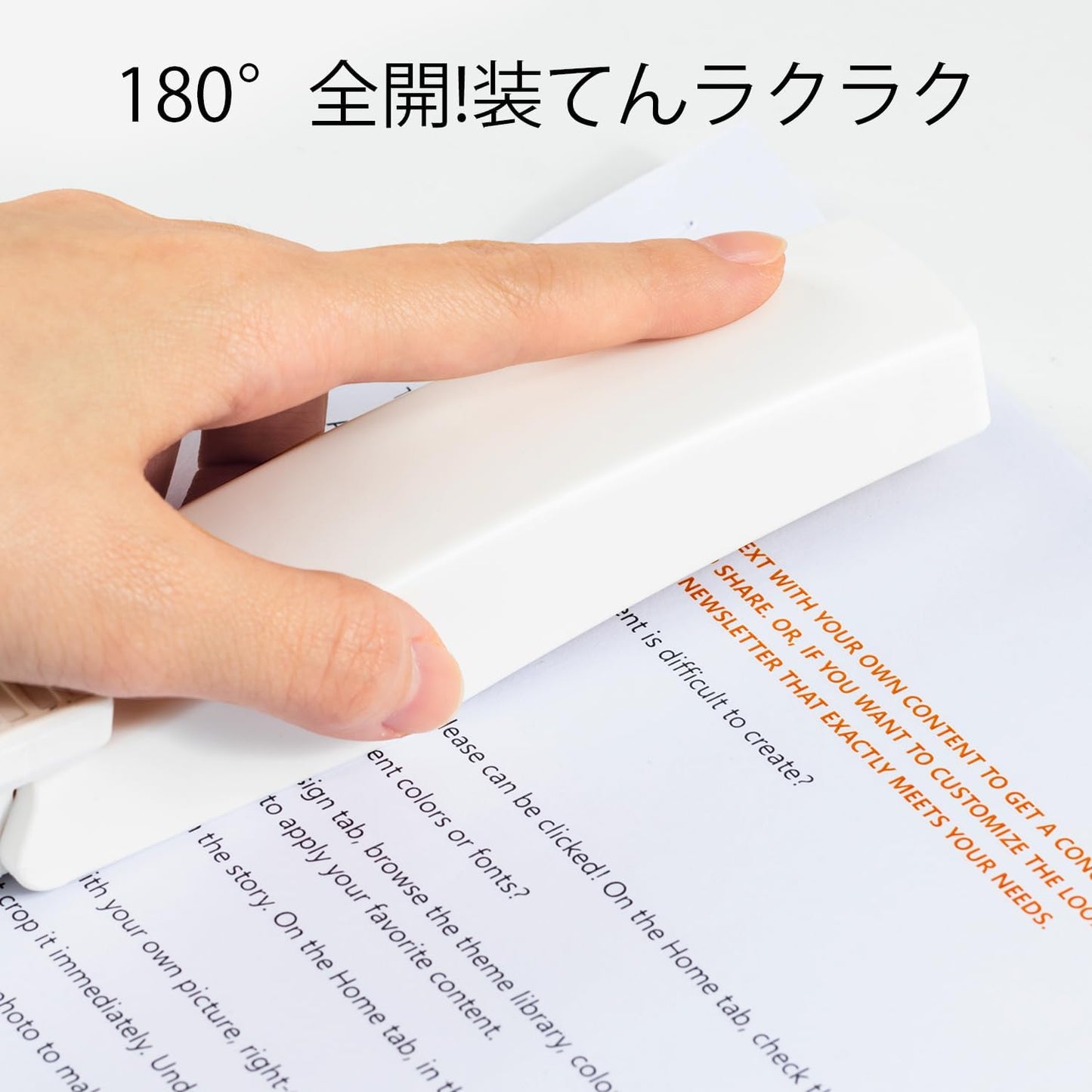 Deli Stapler, Desktop Stapler, Office Stapler, 25 Sheet Capacity, Includes 1000 Staples and Staple Remover, White