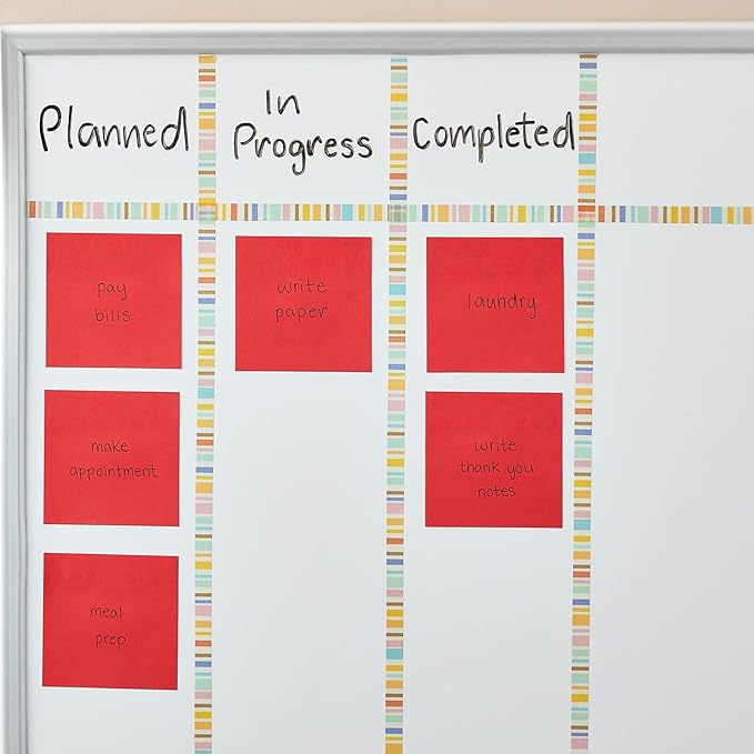 Juvale 8 Pack Bright Red Sticky Notes 3x3 Inch Self-Stick Note Pads for Home, Office Supplies (100 Sheets Per Pad)