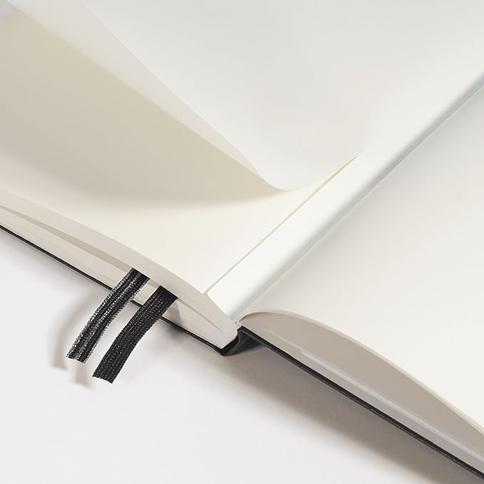 LEUCHTTURM1917 - Notebook Hardcover Medium A5-251 Numbered Pages for Writing and Journaling - Thinking Ahead (Dotted Paper, Deep Sea)