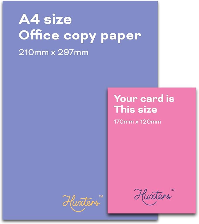 Huxters Funny Birthday Card for her women and Him MenStop Aging request Letter - Fun Joke Greeting Card for Dad Brother Uncle Mom Sister Auntie - - 17 by 12cm (Aging Waiver Denied)