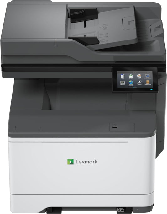 LexmarkCX532adwe MFP Color Laser Printer with Touch Screen, Laser Printer Technology, USB connectivity, and Color Output.(50M7040)