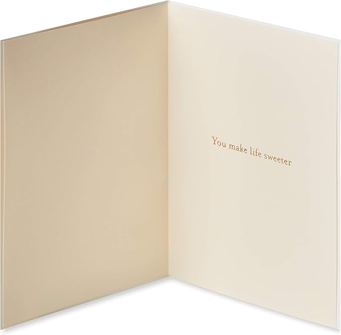 Papyrus Romantic Card (You Make Life Sweeter)