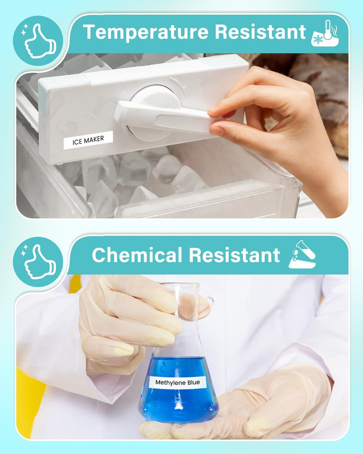 Label Maker Refill for PT-2040 D410 D400 1880 1290 H103w H110bp Compatible with Brother P touch Label Tape TZe-231 TZe231 TZ 12mm 0.47 Inch Laminated Black on White Ptouch Edge Tape 1/2"x 26.2', 10PK