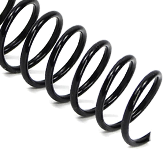 Rayson 25.4mm Plastic Spiral Coil Binding 3:1 Pitch, 1 inch, 210 Sheets Capacity Black Coil Binding Spines - Versatile for Office and Educational Tasks, Pack of 50