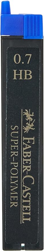 Faber-Castell 120700 Super-Polymer Lead 0.7 mm HB