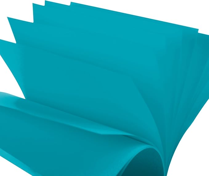 JAM PAPER Colored 24lb Paper - 90 gsm - 8.5 x 11 - Blue Recycled - 100 Sheets/Pack