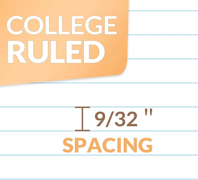 SUNEE Spiral Notebooks, 12 Pack, 1-Subject, College Ruled Paper, 8" x 10-1/2", 70 Sheets per Notebook, Assorted Pastel Colors Spiral Notebooks for School