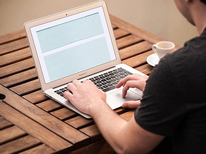 Compuchecks Check on Top Blank Check Paper - 1000 Pack, Quick-Books & Laser Printer Compatible - Security Business Checks with Voucher - 8.5" x 11" Green Diamond