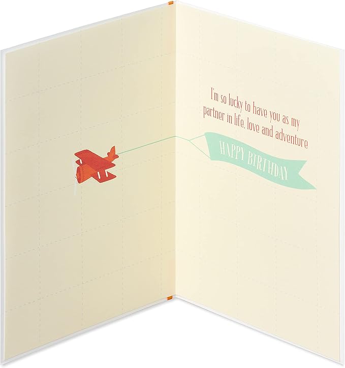 Papyrus Birthday Card for Husband (Partner in Life)