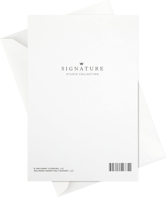 Hallmark Birthday Card for Men (Whiskey, Cheers to You) Signature Handcrafted Card