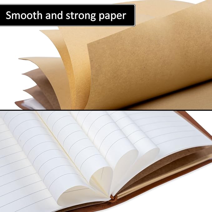 Vetbuosa Letter to Grandpa in Heaven Leather Journal,Memorial Gifts for Loss of Grandpa,Loss of Grandfather Sympathy Gift,Bereavement Gift Idea,In Memory of Loved One Gifts