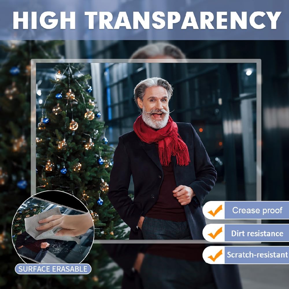 Laminating Sheets, PANDRI 200 Pack Thermal Laminator Pouches Holds 8.5 x 11 Inch, 5 Mil Clear Laminator Paper 9 x 11.5 Inch, Letter Size