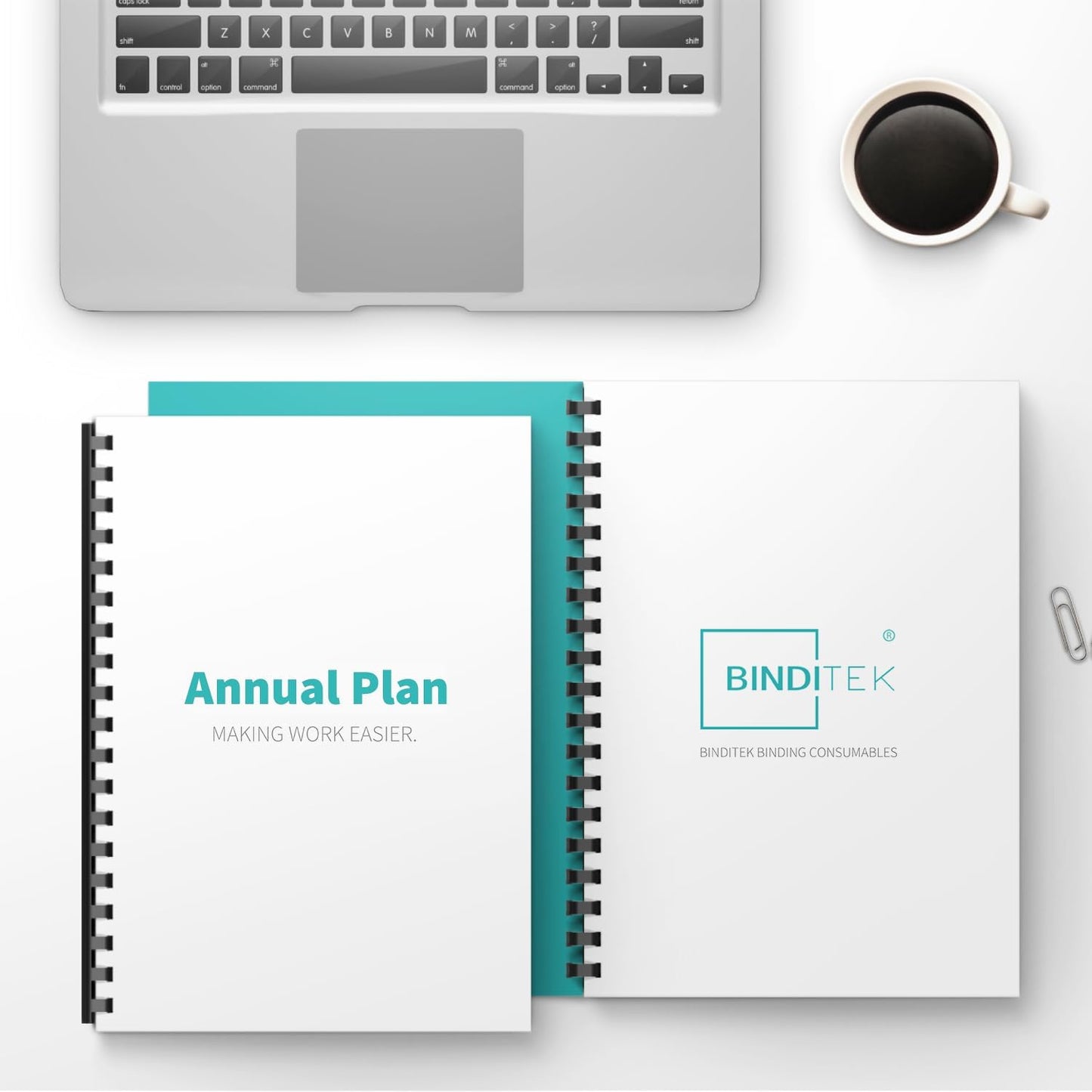 Binditek 50 Pack Plastic Binding Comb Spines, 1-1/2 Inch Diameter, 310 Sheet Capacity, 19 Ring, for Letter Size, Black, for Students and Coworkers