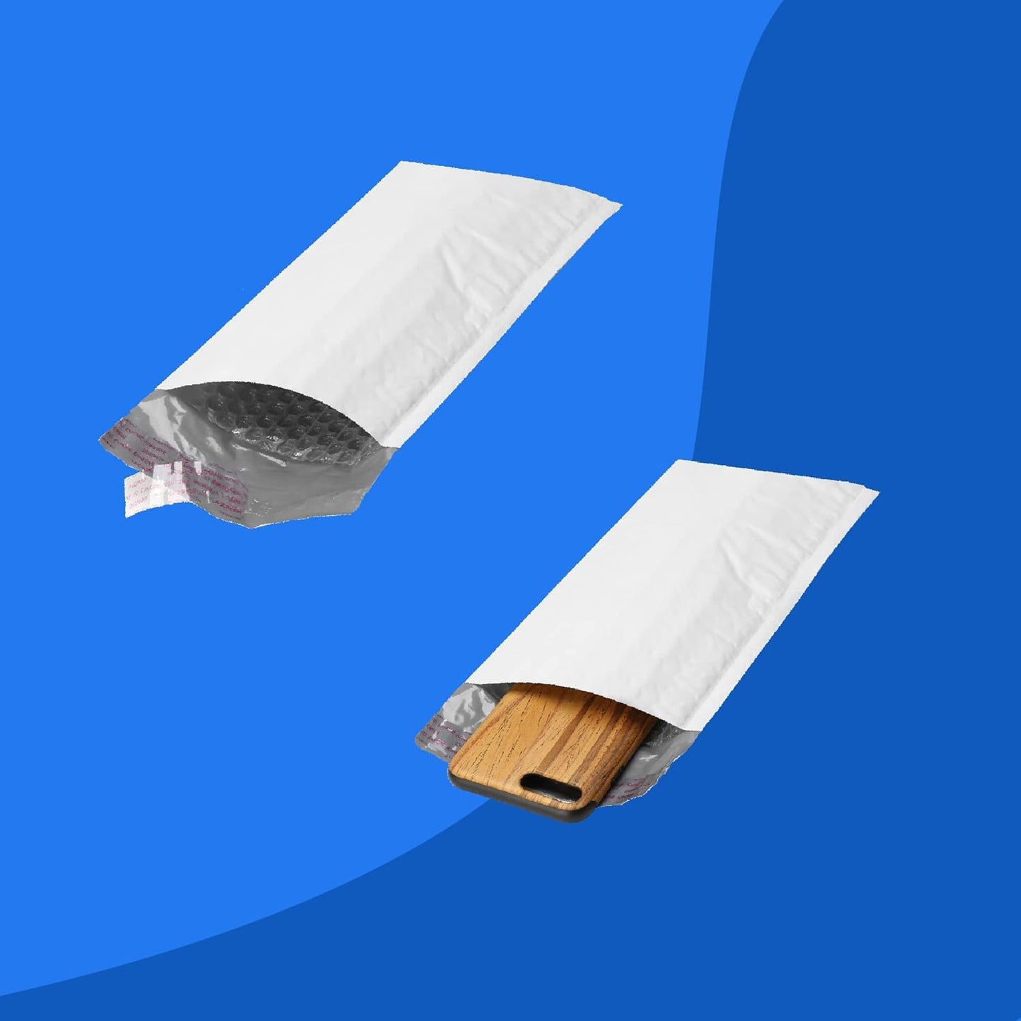 The Boxery 7.25x12''|#1 Poly Bubble Mailers- 100 Pack, Padded Envelopes, Self Seal, Waterproof Shipping Bags, Padded Mailers for Shipping & Packaging