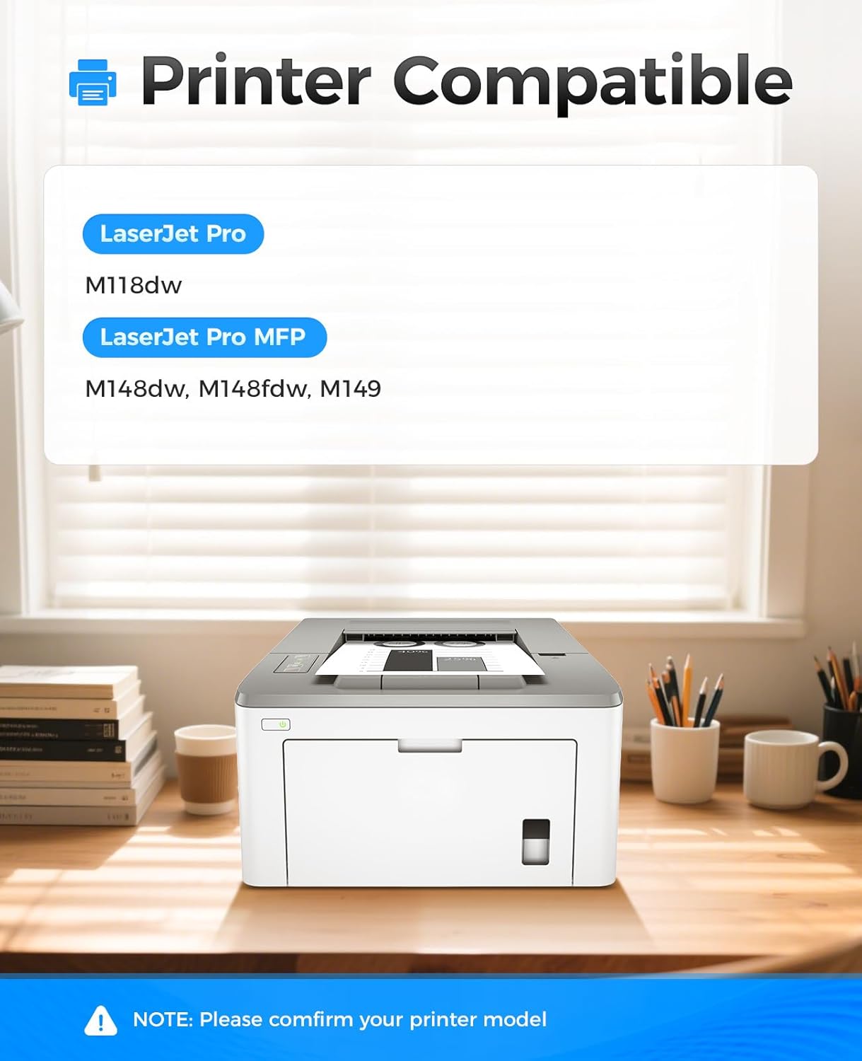 94A Black Toner Cartridge 2-Pack with chip High Yield Replacement for HP 94A CF294A 94X CF294X Toner Compatible with HP Laserjet Pro MFP M148dw M148fdw M118dw Printer M148 M118 M149 Series Ink Copy