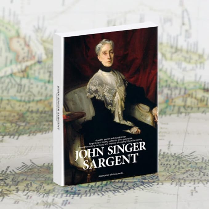 HOSTEESSCHOICE Vintage Art Postcards set of 30 Post card of American Artist John Singer Sargent variety pack Famous Painting Scenery,4 x 6 Inches