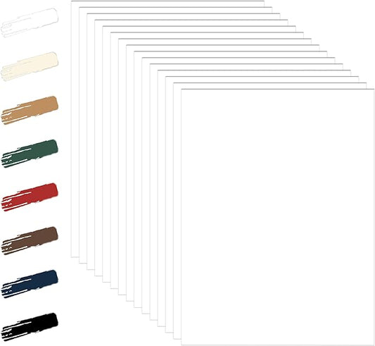 28 Sheets White Cardstock 8.5 x 11 Certificate Paper, 92lb Heavyweight Printer Paper Card Stock for Wedding, School Crafting, Memus, Making Cards, Business Cards, Invitations