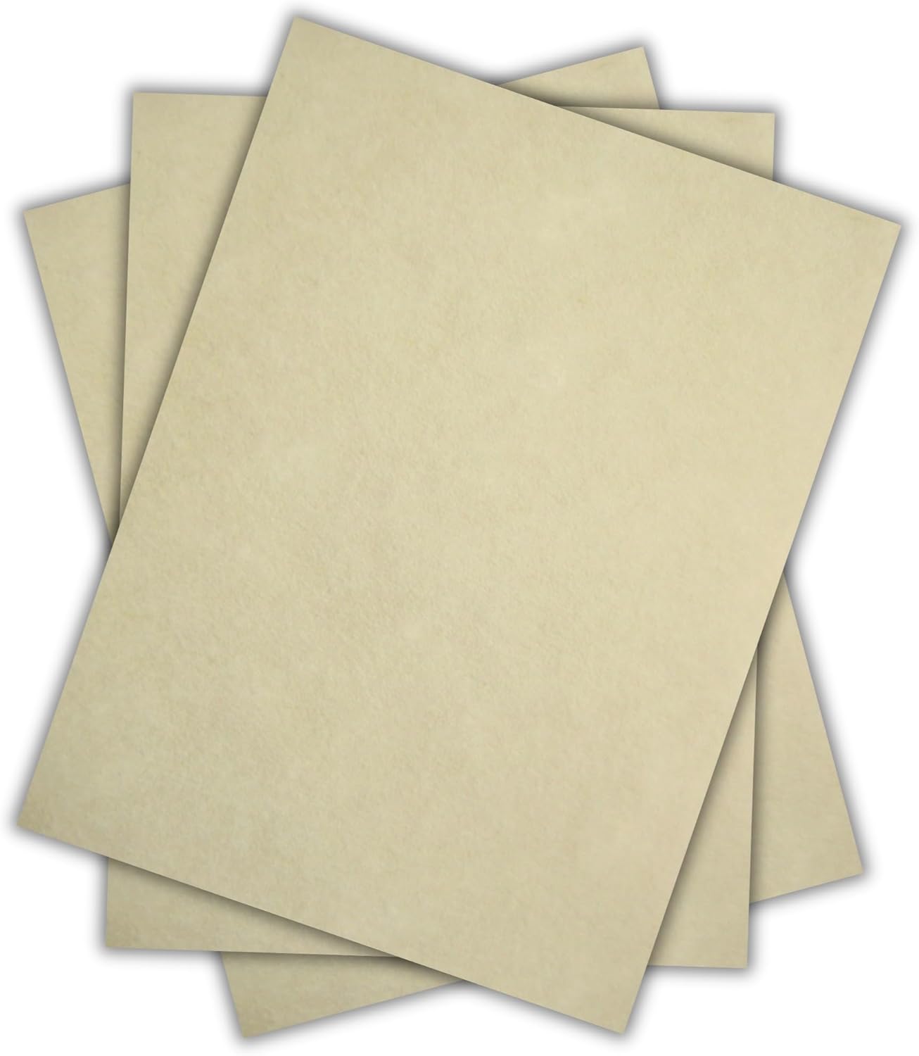 50 Natural Parchment 65lb Cover Paper Sheets 8.5X14 Inches Cardstock Weight Colored Sheets 8.5" X 14" (8.5X14 Inches) Legal|Menu Size - Printable Old Parchment Semblance
