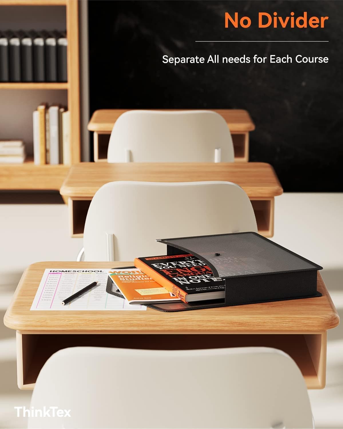 ThinkTex Plastic Expanding File Folder, Transparent envelopes with Snap Closure, Home &Office&School & Hospital No Dividers, Large Capacity, Clean envelopes, Fit Letter/A4 Size - 10 Pcs