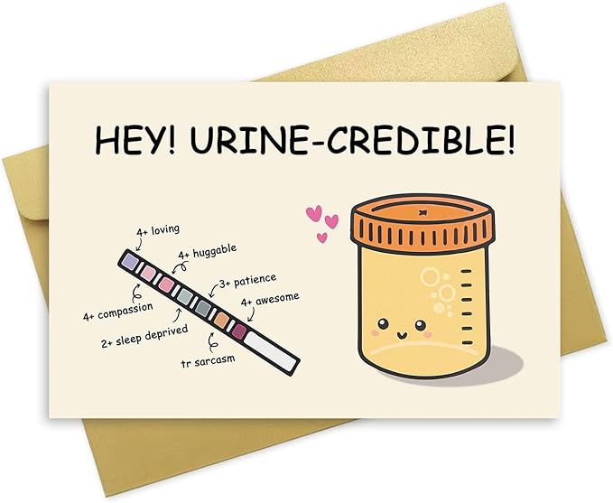 OJsensai Funny Thank You Card for Nurse Doctor, Nurse Preceptor Gifts, Healthcare Worker Appreciation Card, Urology Gifts