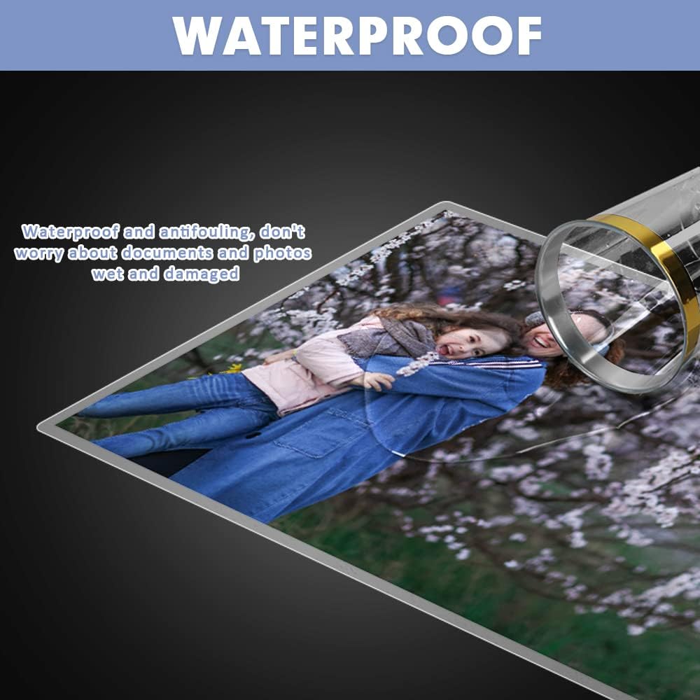 Laminating Sheets, PANDRI 300 Pack Thermal Laminator Pouches Holds 8.5 x 11 Inch, 5 Mil Clear Laminator Paper 9 x 11.5 Inch, Letter Size