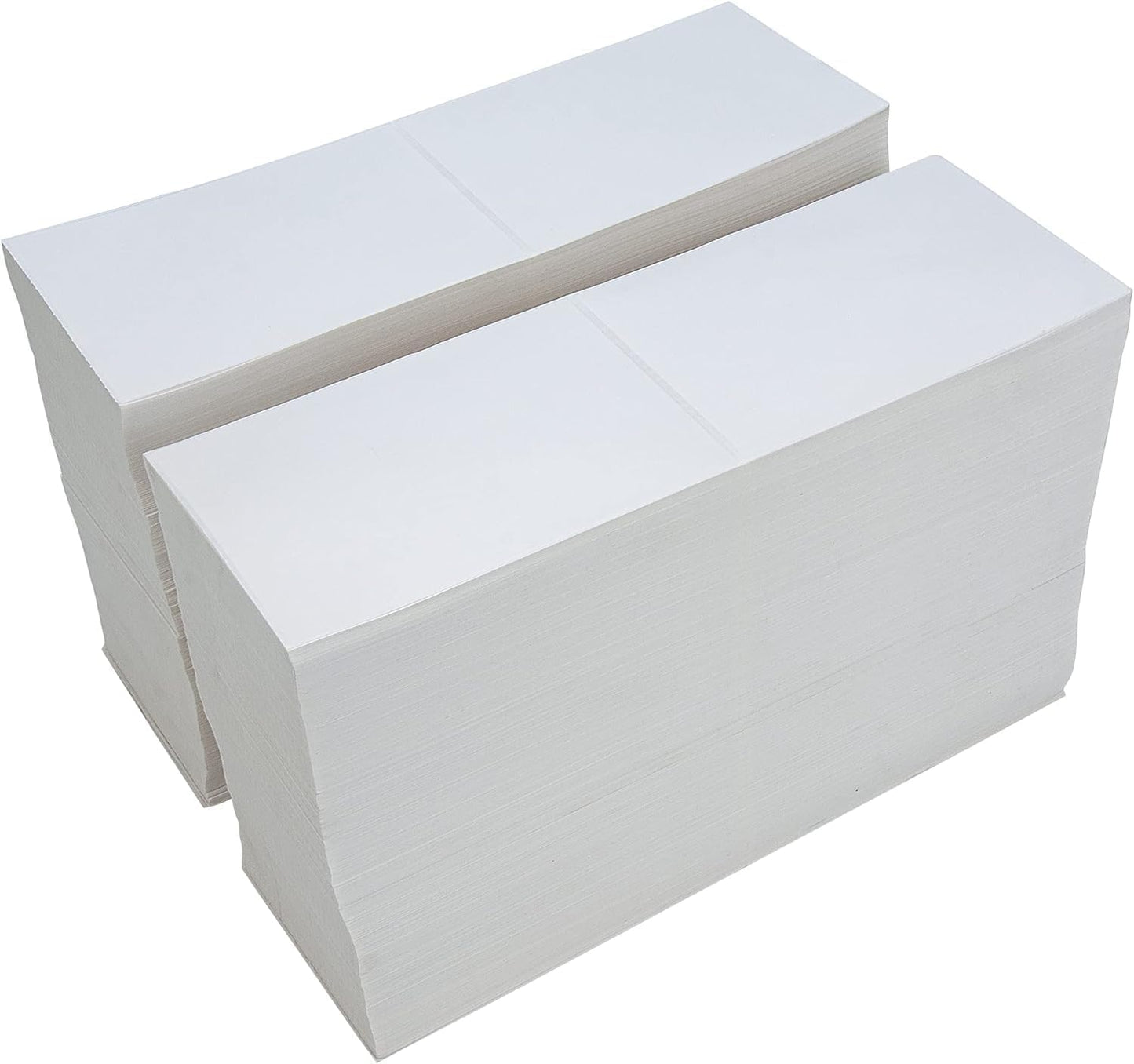 L LIKED 270000 Fanfold 4" x 6" Direct Thermal Labels With Perforated Line for Thermal Printers - Compatible With Zebra & Rollo Printer