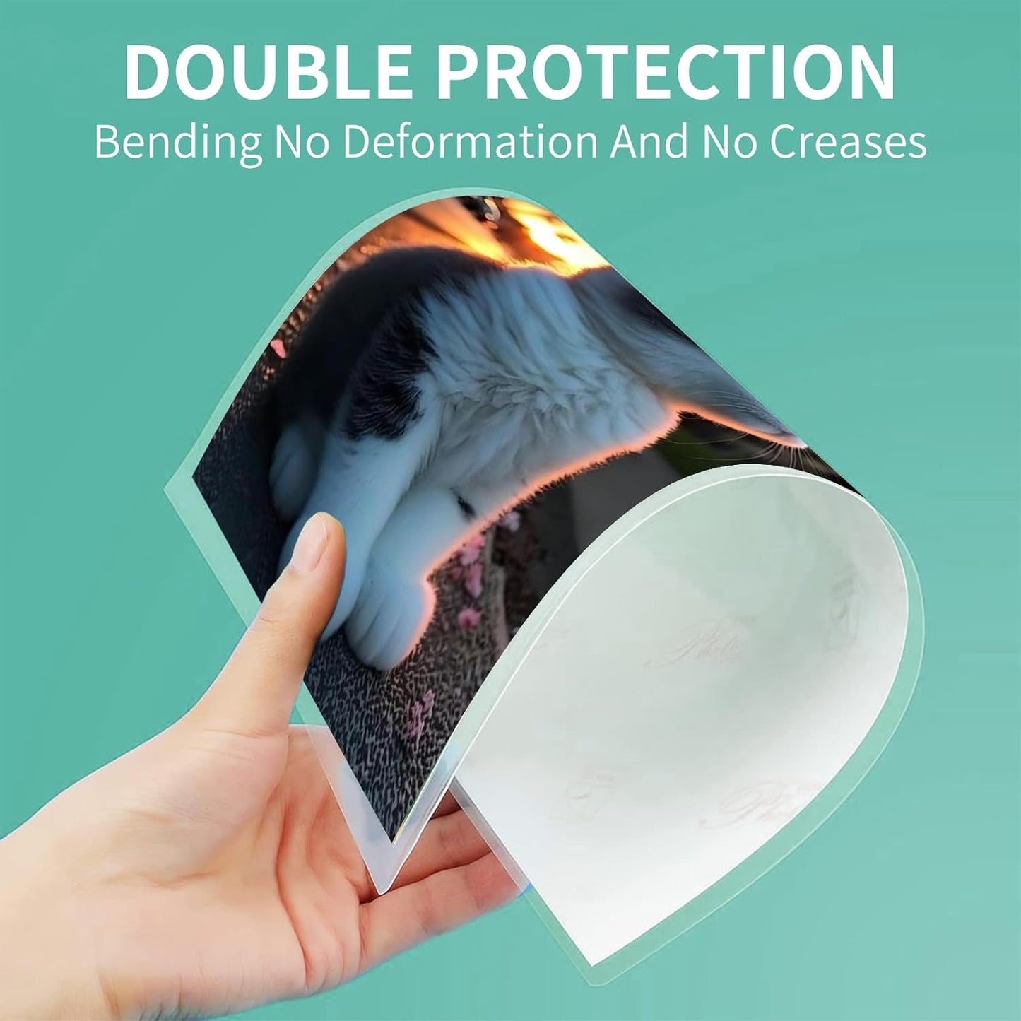 Laminating Sheets - 3Mil 2500 Pack Thermal Laminating Pouches, 9"x11.5" Clear Laminate Sheets for Schedules, Menus, Certificates, Art Drawings, Round Corner