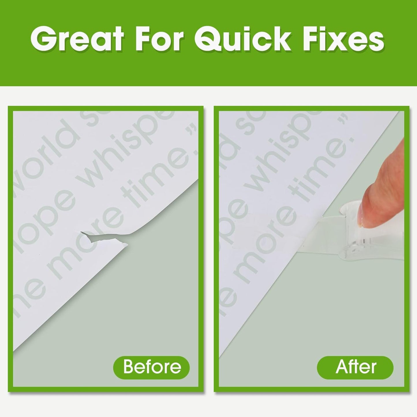 Invisible Tape, Home Office Supplies and Back to School Supplies for College and Classrooms, Matte Finish, 3/4 in x 650 in, Dispensered, 6 Pack