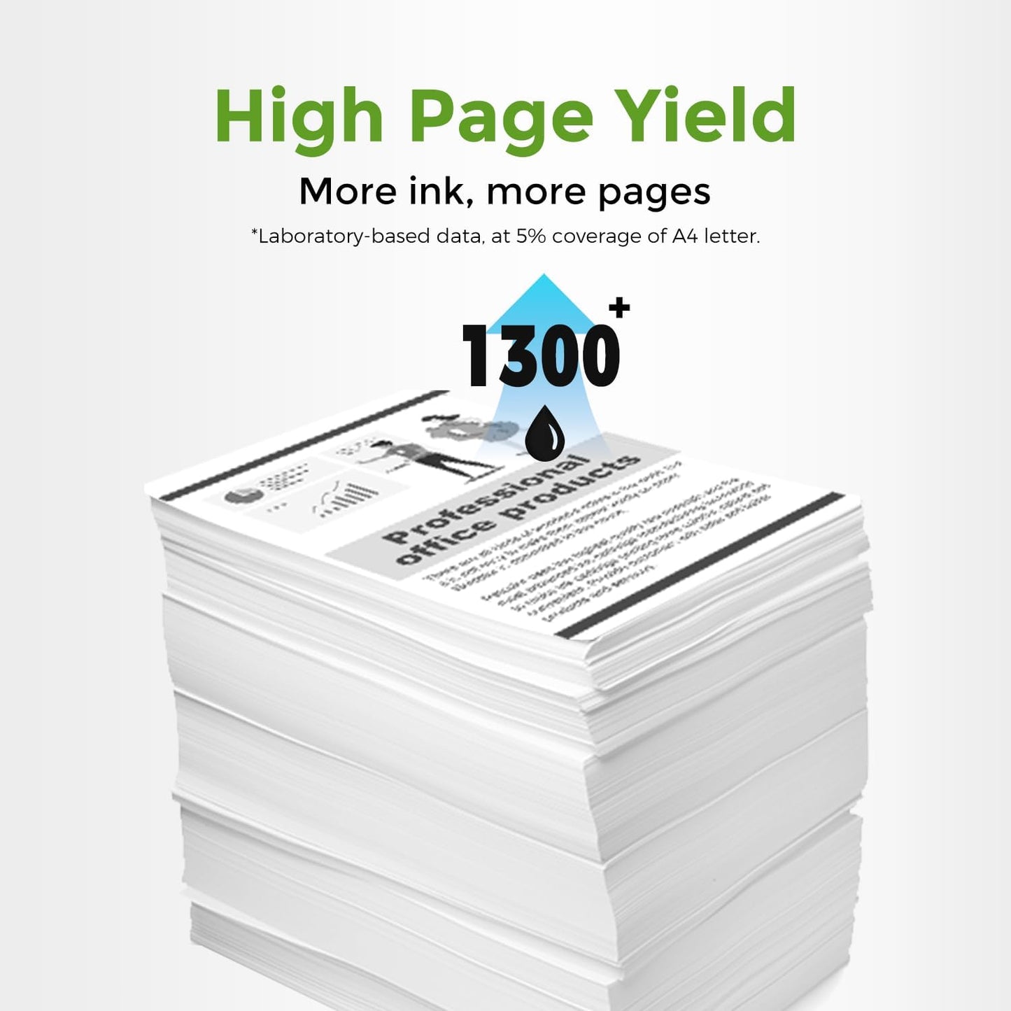 63XL Black Ink Cartridge Replacement for HP 63 HP63 XL 63XL BK Ink for 3830 4650 4652 4655 5200 5252 5255 5258 4520 4512 1112 2132 3630 3632 3631 2130 4510 4654 Printer 2-Pack High Yield Cartridge