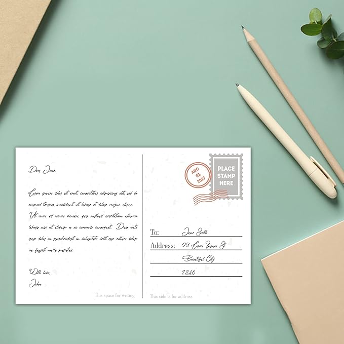 300 Pack White Blank Index Cards 4x6 Thick Paper, Goefun 80lb Heavyweight CardStock Unlined Notecards for Postcards, Photo Paper, Recipe Cards