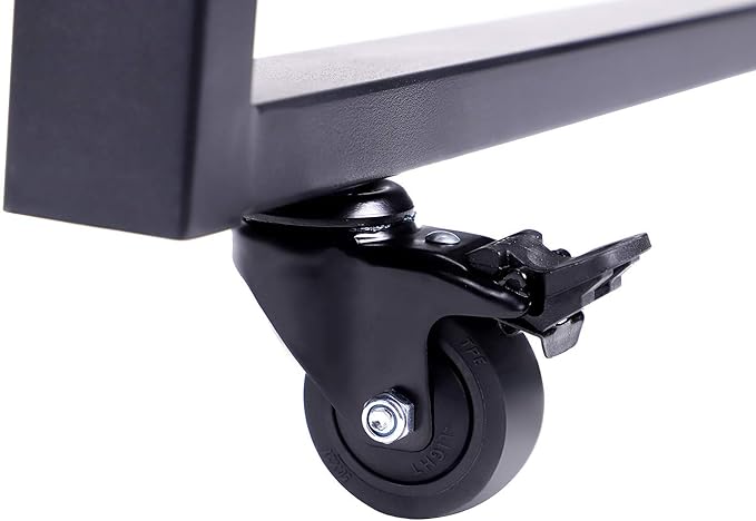 Rocelco 40" Large Height Adjustable Standing Desk BUNDLE - Quick Sit Stand Up with Floor Stand - Tall Gas Spring Assist Computer Workstation - Retractable Keyboard Tray - Black (R DADRB-40-FS2)