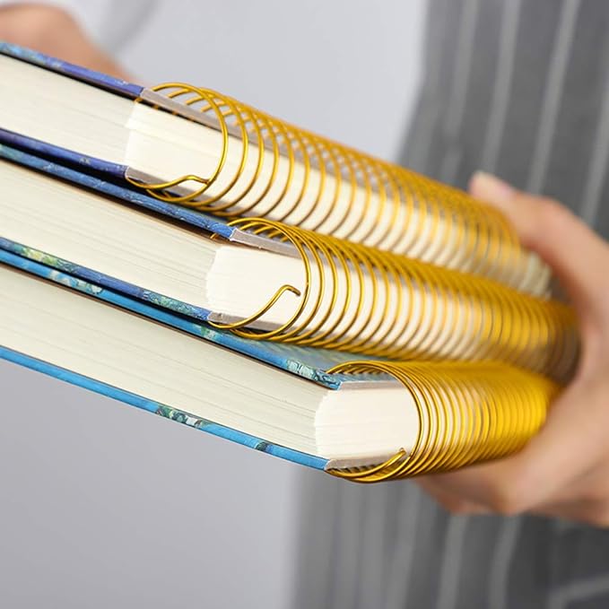 Van Gogh Notebook Hardcover Spiral Notebook Art Journal 10.6" x 7.3" 300 Pages Spiral Wide Ruled Notebook, Notebooks for Work,Gifts,Office,School
