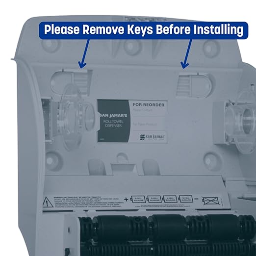 San Jamar Ecologic Smart Essence Recycled Plastic Electronic Paper Towel Dispenser, Universal Roll Capacity, Wall Mounted Dispenser with Zero Waste for Home and Business Universal, Black